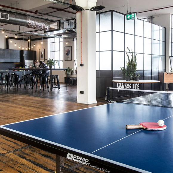 99designs office ping pong table