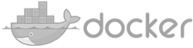 grey docker logo
