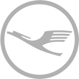 grey lufthansa logo