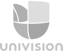 logotipo gris de univision