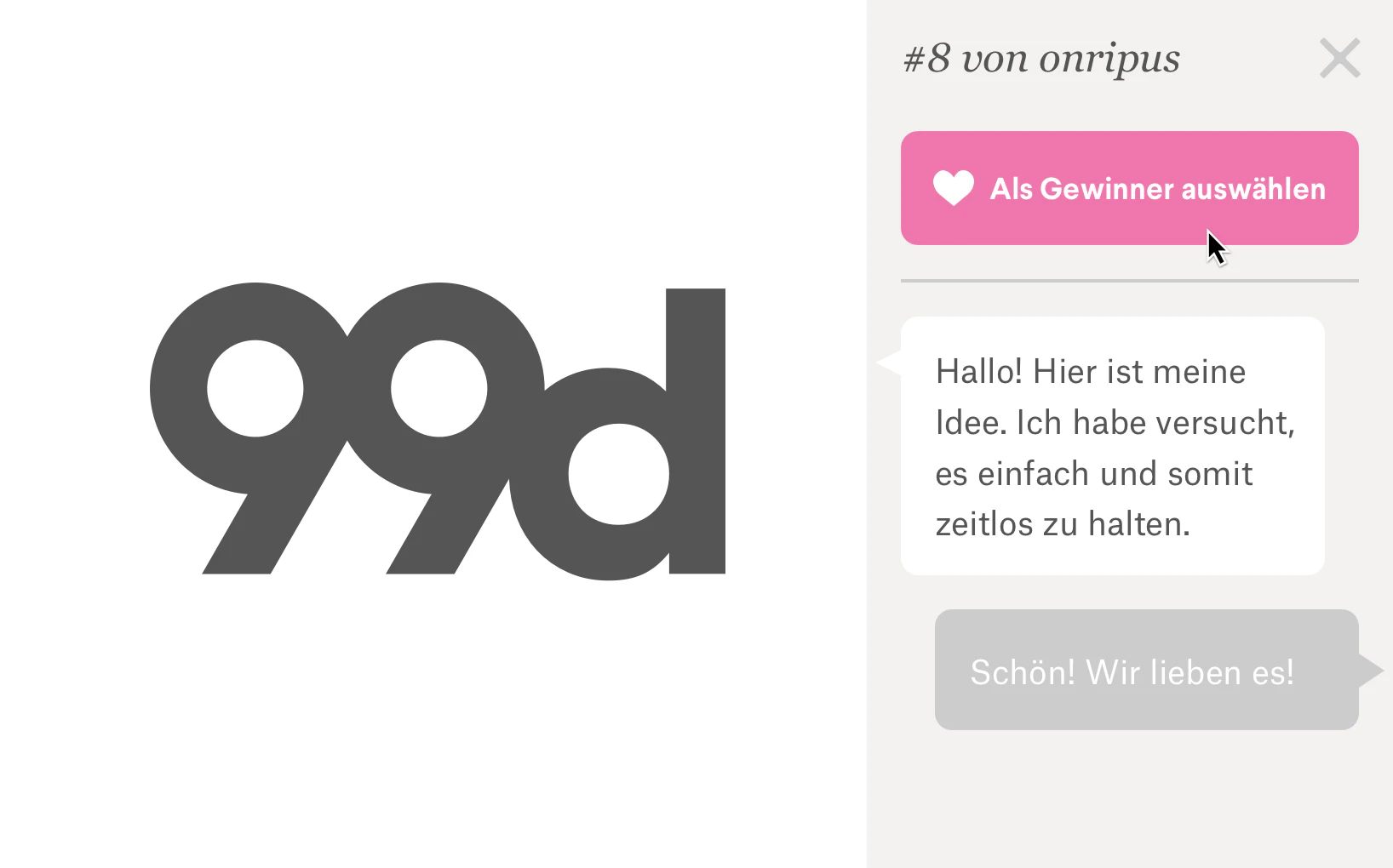 Erhalten Sie eine Vielzahl an Designs.