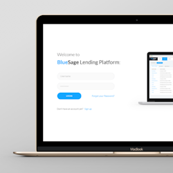 Web page design for BlueSage by Iceberg-Studio