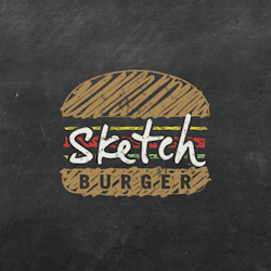 Logo design for Sketch Burger by tykw