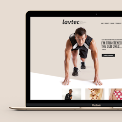 Web page design for Lavtec Fabrics by Grigoris G