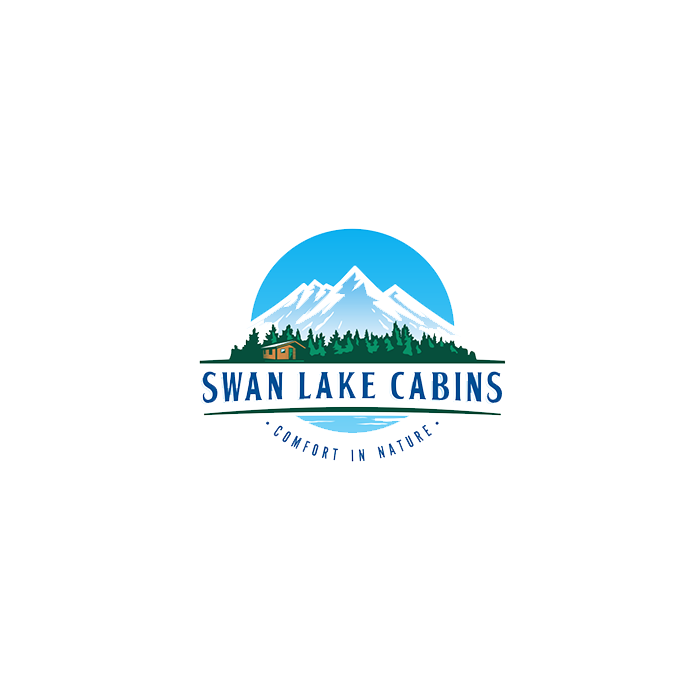 Logo design for Montana cabins in the woods by DSKY