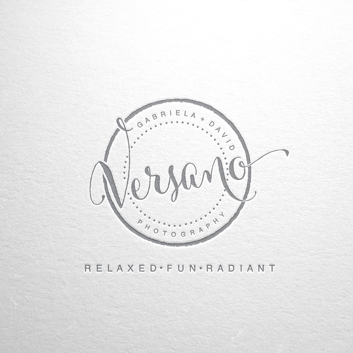 Logo design for Versano Photography by Merry_elle