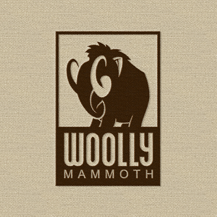 Logo design for Woolly Mammoth by Dima Che