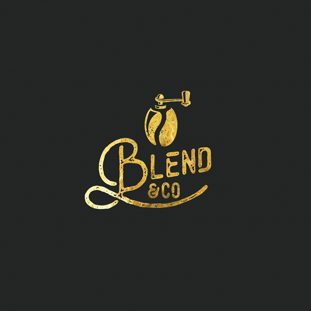 Logo design for Blend & Co by Point.0
